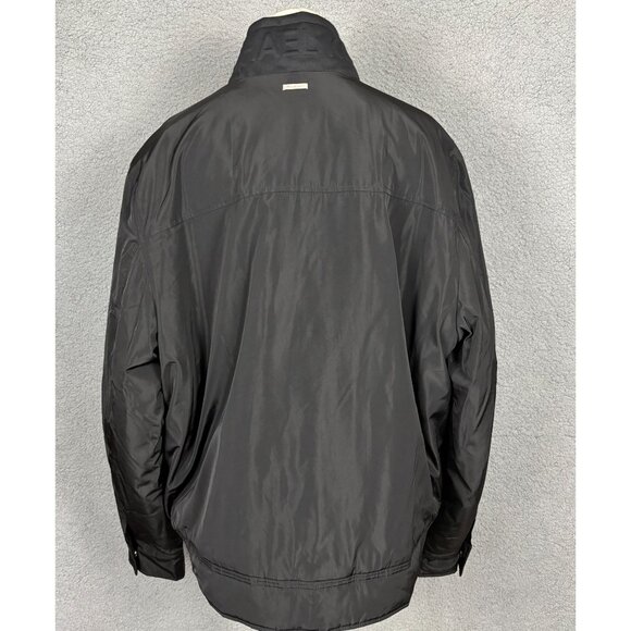 Michael Kors XXL Mens Black Zip-Up Jacket Front Pockets & High Collar Black NWTs - Picture 5 of 8